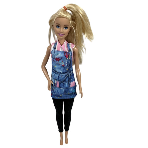 2019 Mattel Barbie You Can Be Anything Art Teacher GJM29 Doll Dressed Figure