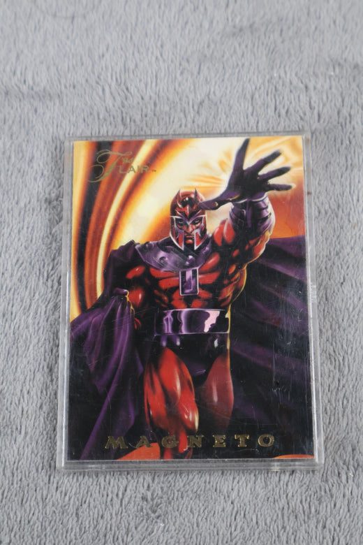 1994 Flair Marvel Magneto Power Blast #4